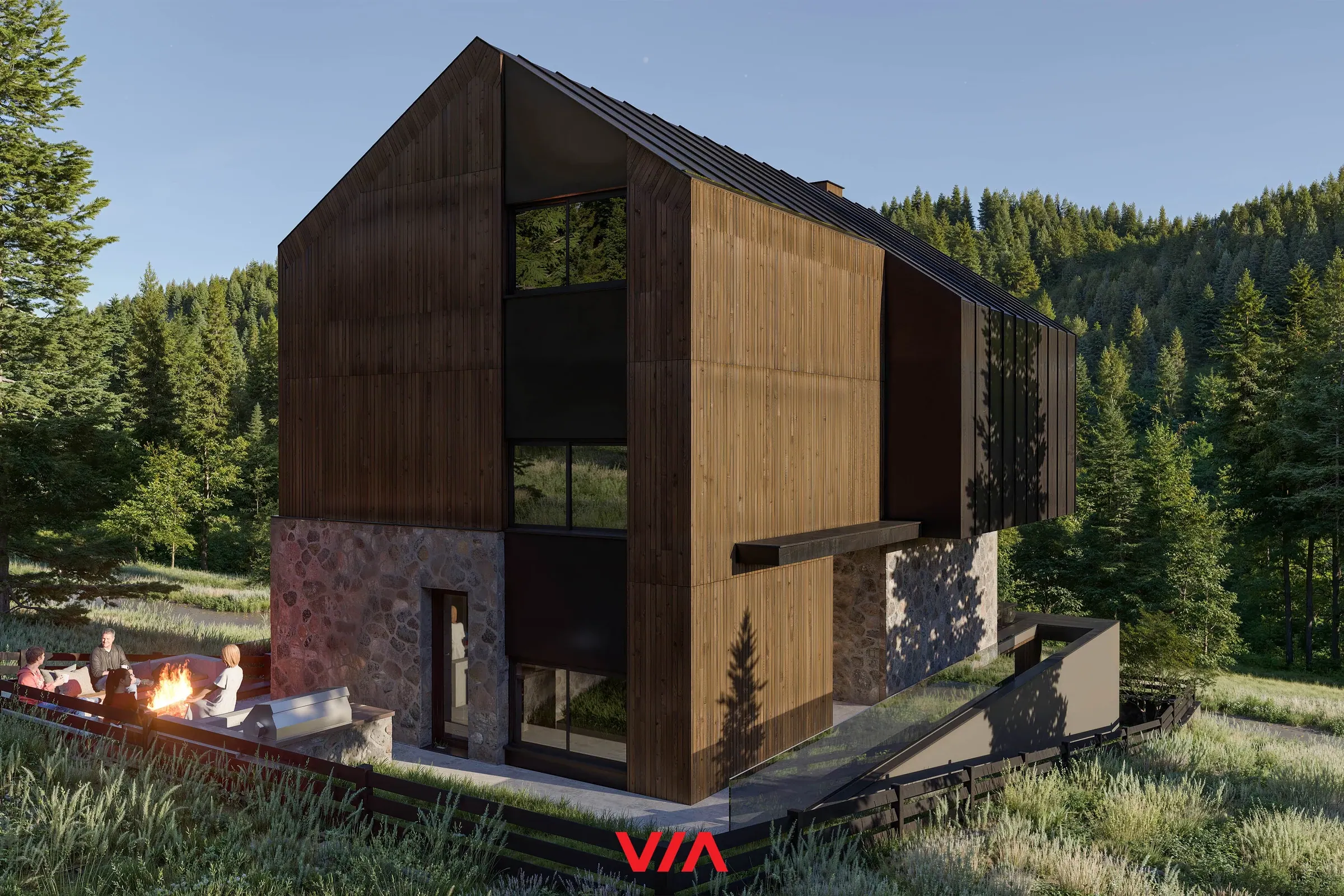 Villa Prevall rear view